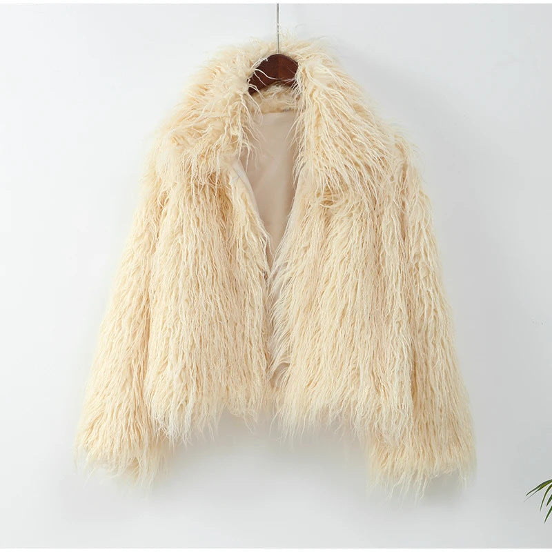 The Fuzzy Glam Jacket