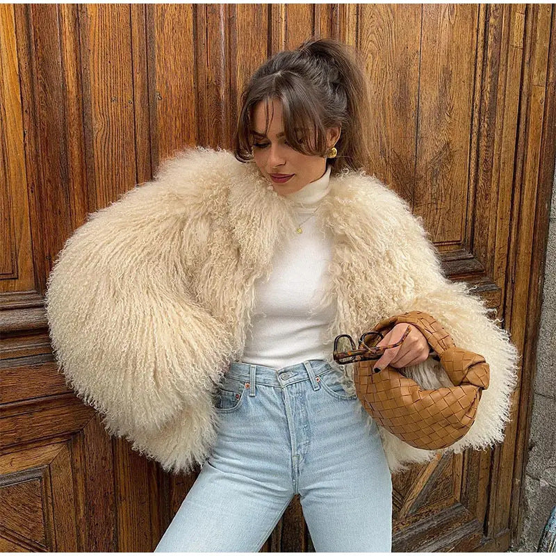 The Fuzzy Glam Jacket