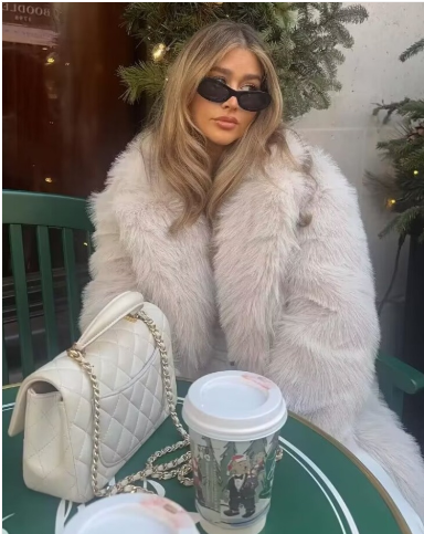 The Fuzzy Statement Longline Coat