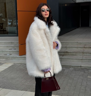 The Fuzzy Statement Longline Coat