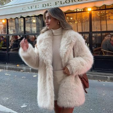 The Fuzzy Statement Longline Coat