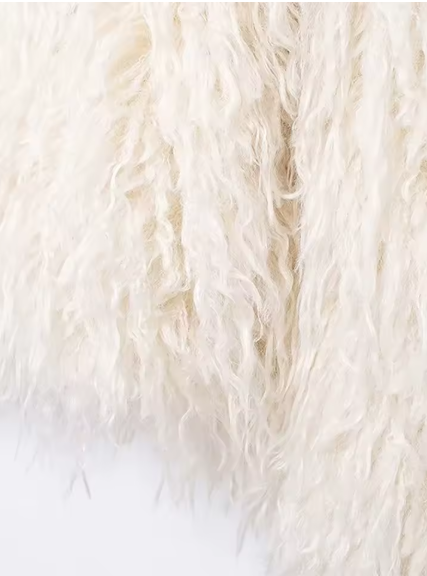 The Fuzzy Glam Jacket